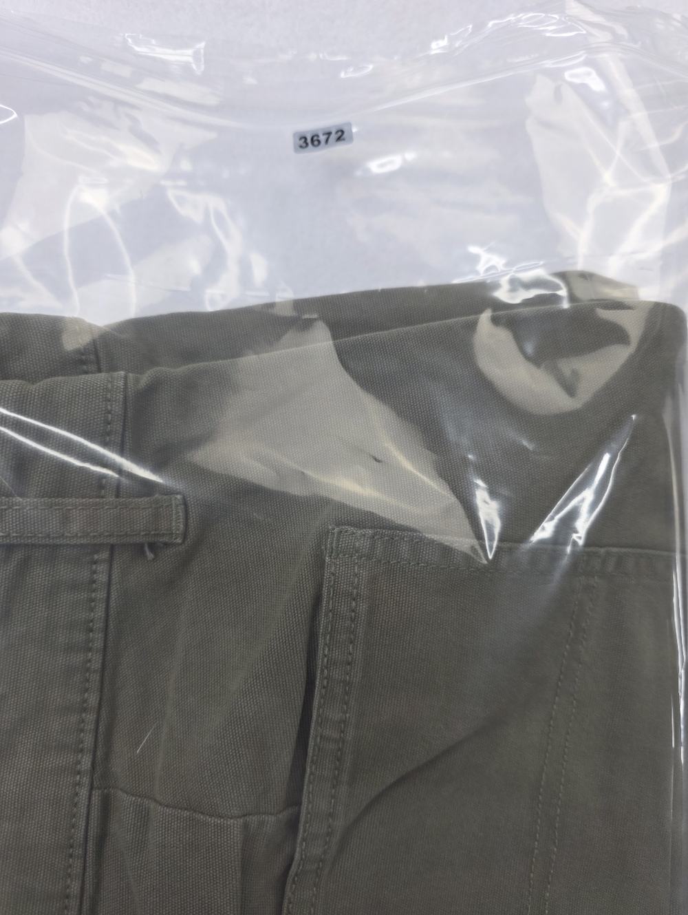 Goodthreads Men's Olive Green Utility Pants Size 36x28 Slim Stretch CS-3672 - Picture 12 of 12